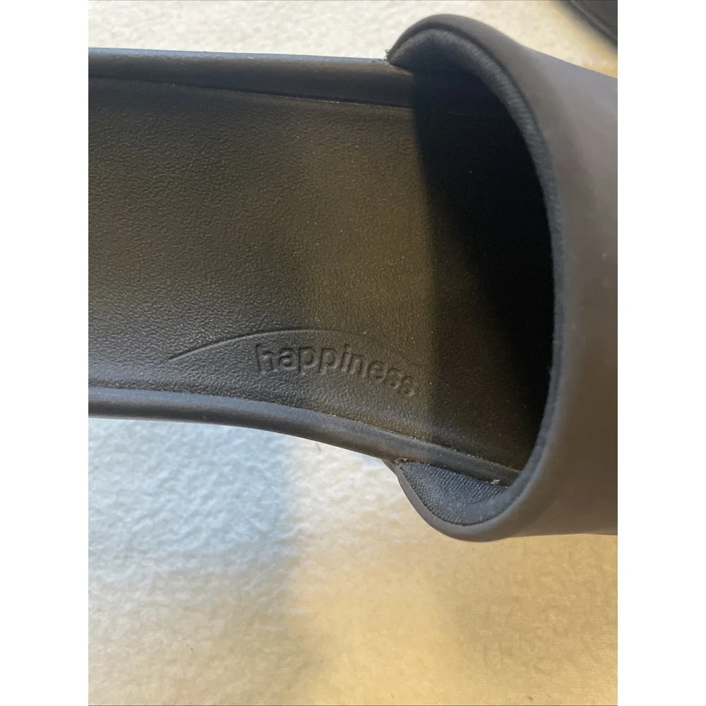 Lululemon Restfeel Slides Mens 12 Black Slip On Beach Gym Shower Resort Sandals